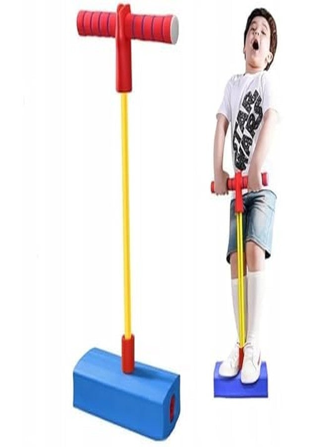 SKYUNION Pogo Stick Toys for Boys Girls, Foam Pogo Jumper for Kids Gifts Outdoor Toys for Toddlers Age 3 and Up Garden Toys Boys Girl Gifts | Pogo Jump Makes Pop Sounds (Multi) - Image 1